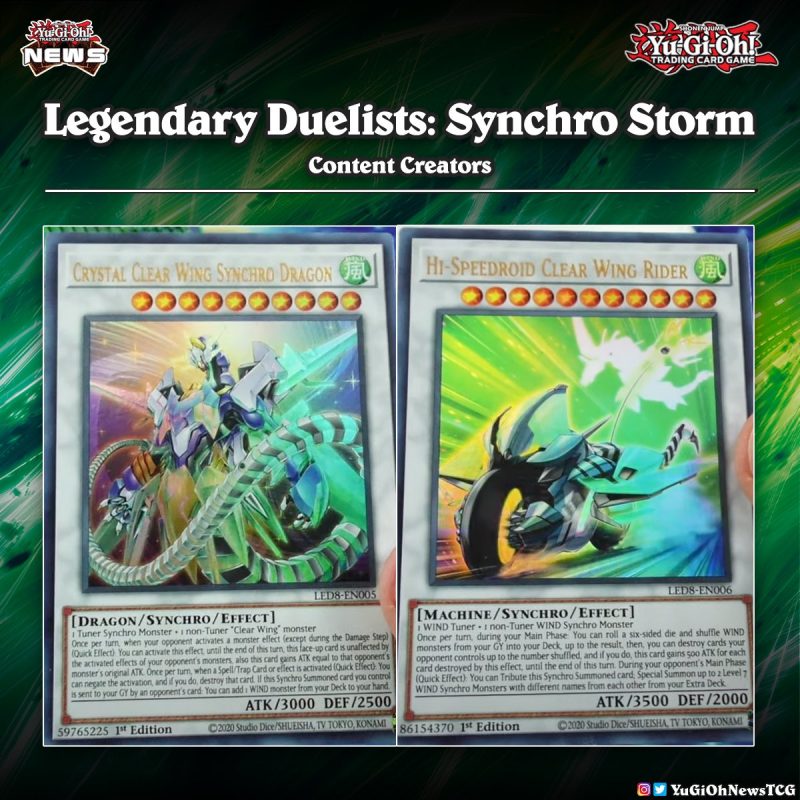 ❰𝗟𝗲𝗴𝗲𝗻𝗱𝗮𝗿𝘆 𝗗𝘂𝗲𝗹𝗶𝘀𝘁𝘀 𝗦𝘆𝗻𝗰𝗵𝗿𝗼 𝗦𝘁𝗼𝗿𝗺❱These two cards have been revealed by @JrbJob...