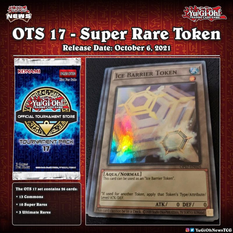 ❰𝗢𝗧𝗦 17❱First look at the new Super Rare Token from the latest OTS 17 Pack #YuG...