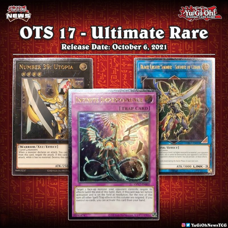 ❰𝗢𝗧𝗦 17❱First look at the three new Ultimate Rare cards from the latest OTS 17 ...