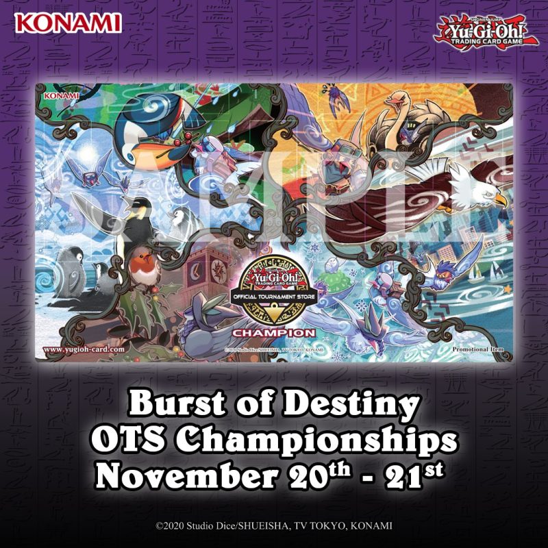 The Burst of Destiny OTS Championships are this weekend! Join these competitive ...