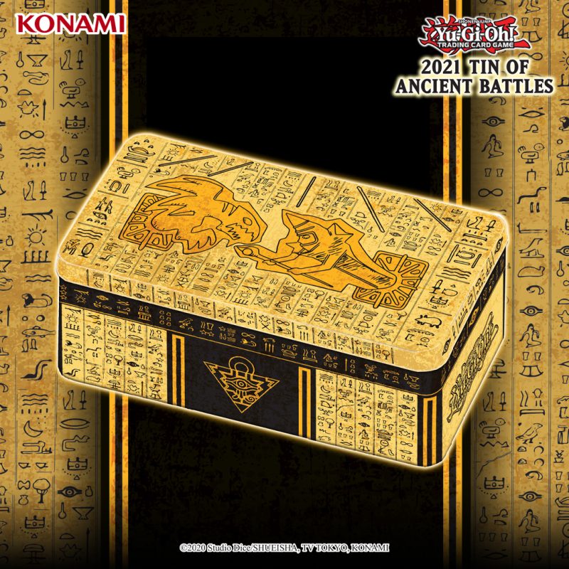 We are proud to announce that the Yu-Gi-Oh! TCG 2021 Tin of Ancient Battles has ...