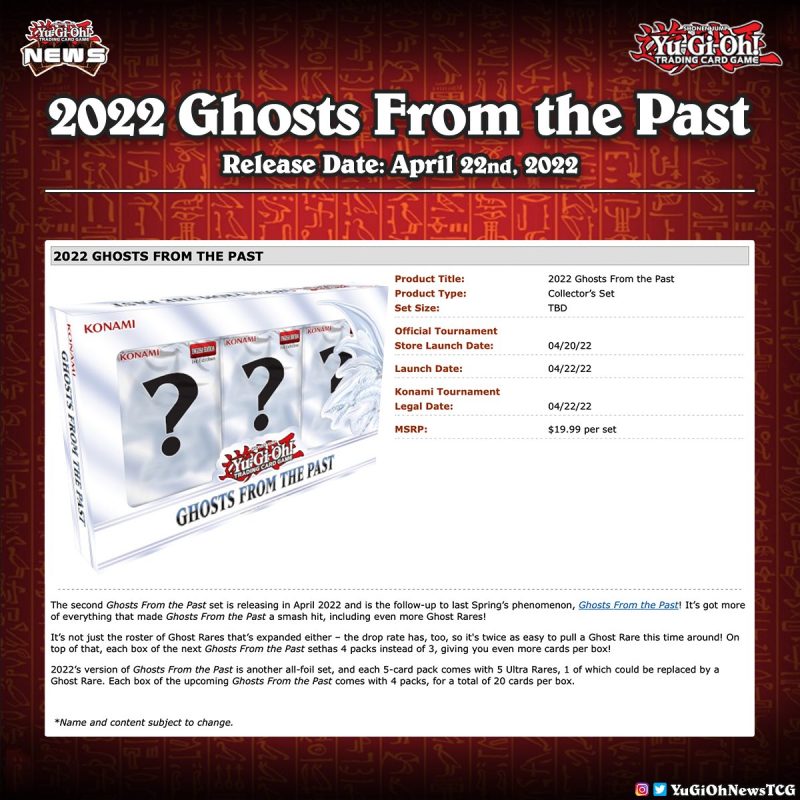 ❰2022 𝗚𝗵𝗼𝘀𝘁𝘀 𝗙𝗿𝗼𝗺 𝘁𝗵𝗲 𝗣𝗮𝘀𝘁❱Are you ready for more Ghost Rare cards *⃣ ...