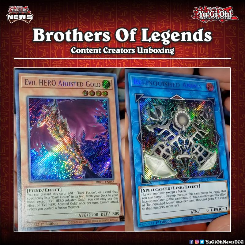 ❰𝗕𝗿𝗼𝘁𝗵𝗲𝗿𝘀 𝗼𝗳 𝗟𝗲𝗴𝗲𝗻𝗱❱@dzeeff just opened the upcoming “Brothers of Legend” set a...