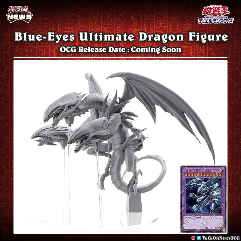 ❰𝗬𝘂𝗚𝗶𝗢𝗵 𝗙𝗶𝗴𝘂𝗿𝗲❱Here are some images of AMAKUNI’s upcoming #YuGiOh figure of Blu...
