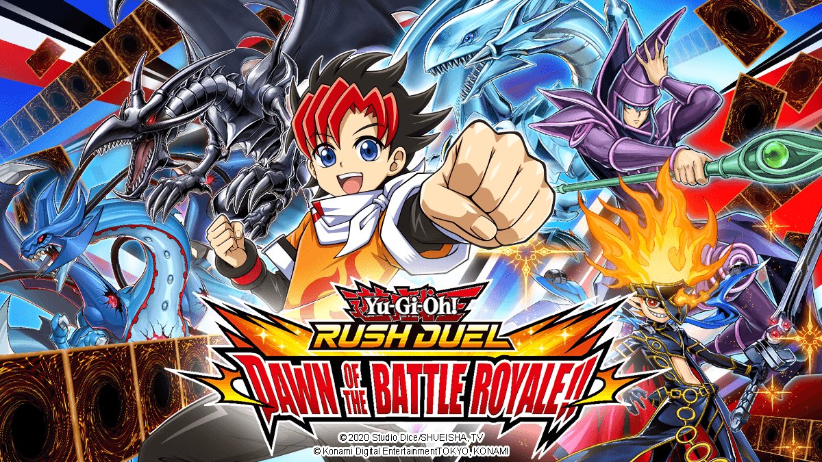 Get ready to feel the Rush!  Yu-Gi-Oh! RUSH DUEL: Dawn of the Battle Royale!! is...