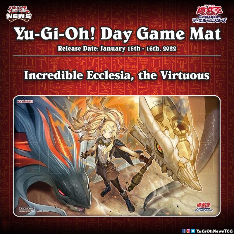 ❰𝗬𝘂-𝗚𝗶-𝗢𝗵! 𝗗𝗮𝘆❱The OCG Yu-Gi-Oh! Day Game Mat has been revealed #YuGiOh #遊戯王 #유...