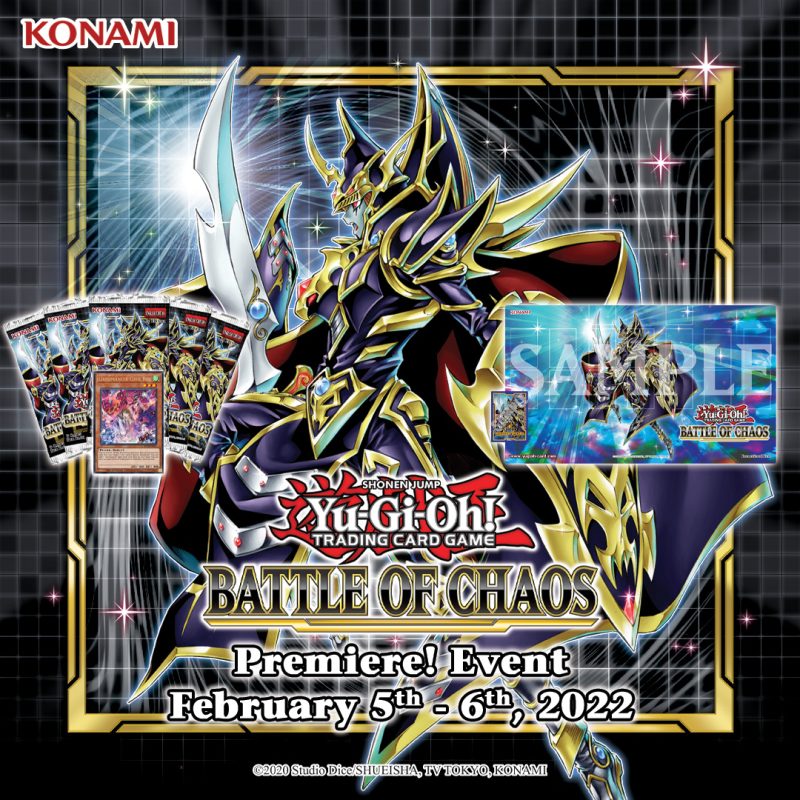 Collect cards before official release at the #BattleOfChaos Premiere! Event at y...