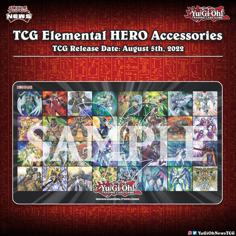❰𝗘𝗹𝗲𝗺𝗲𝗻𝘁𝗮𝗹 𝗛𝗘𝗥𝗢 𝗔𝗰𝗰𝗲𝘀𝘀𝗼𝗿𝗶𝗲𝘀❱The official TCG E HERO accessories have been revea...