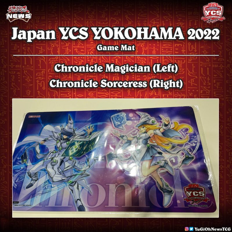 ❰𝗬𝗖𝗦 𝗝𝗔𝗣𝗔𝗡❱A new Game Mat has been revealed in the latest YCS tournament in Jap...