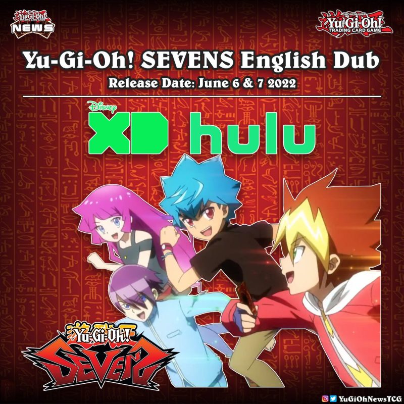 ❰𝗬𝘂𝗚𝗶𝗢𝗵 𝗦𝗲𝘃𝗲𝗻𝘀❱Get ready YuGiOh Sevens is scheduled to premiere on June 6 on @D...