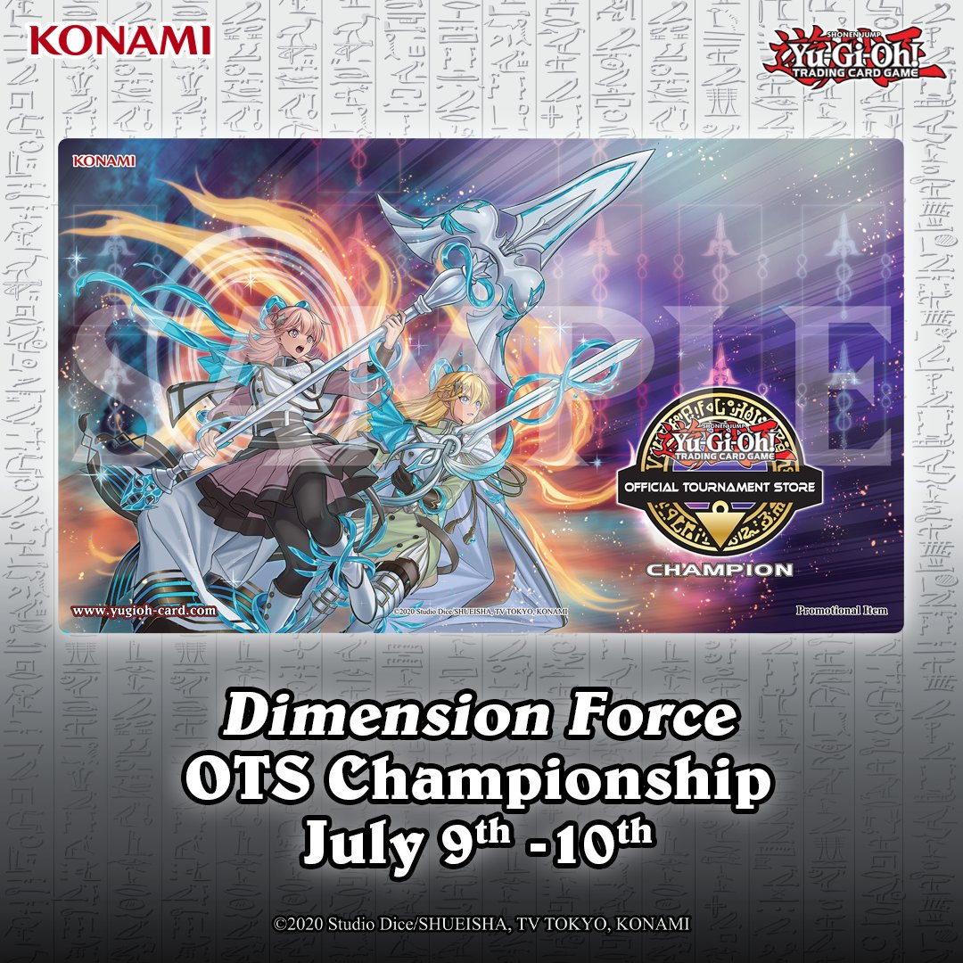 Attending the Yu-Gi-Oh! TCG OTS Championship on July 9 or 10? Visit our FAQ page...