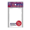 KMC Small Sleeves Character Guard Clear with Silver Scroll Work 60-Count