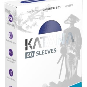 Ultimate Guard Sleeves Japanese Katana Blue 60-Count
