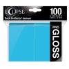 Ultra Pro Sleeves Eclipse Gloss Sky Blue 100 Count