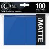 Ultra Pro Sleeves Eclipse Matte Pacific Blue 100-Count
