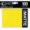 Ultra Pro Sleeves Eclipse Matte Lemon Yellow 100-Count
