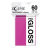 Ultra Pro Sleeves Small Eclipse Gloss Hot Pink 60 Count