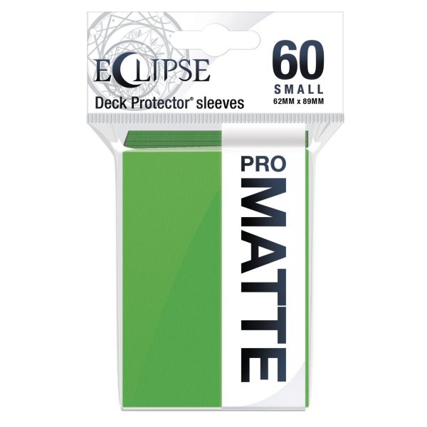 Ultra Pro Sleeves Small Eclipse Matte Lime Green 60 Count