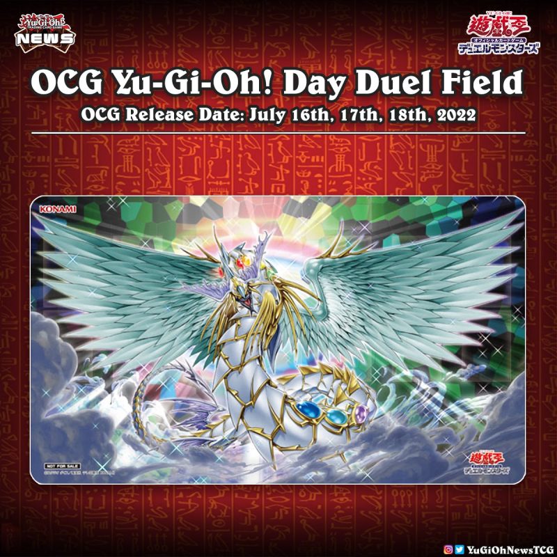 ❰𝗢𝗖𝗚 𝗬𝘂𝗚𝗶𝗢𝗵 𝗗𝗮𝘆❱The next OCG YuGiOh Day Game Mat has been revealed#遊戯王 #YuGiOh...