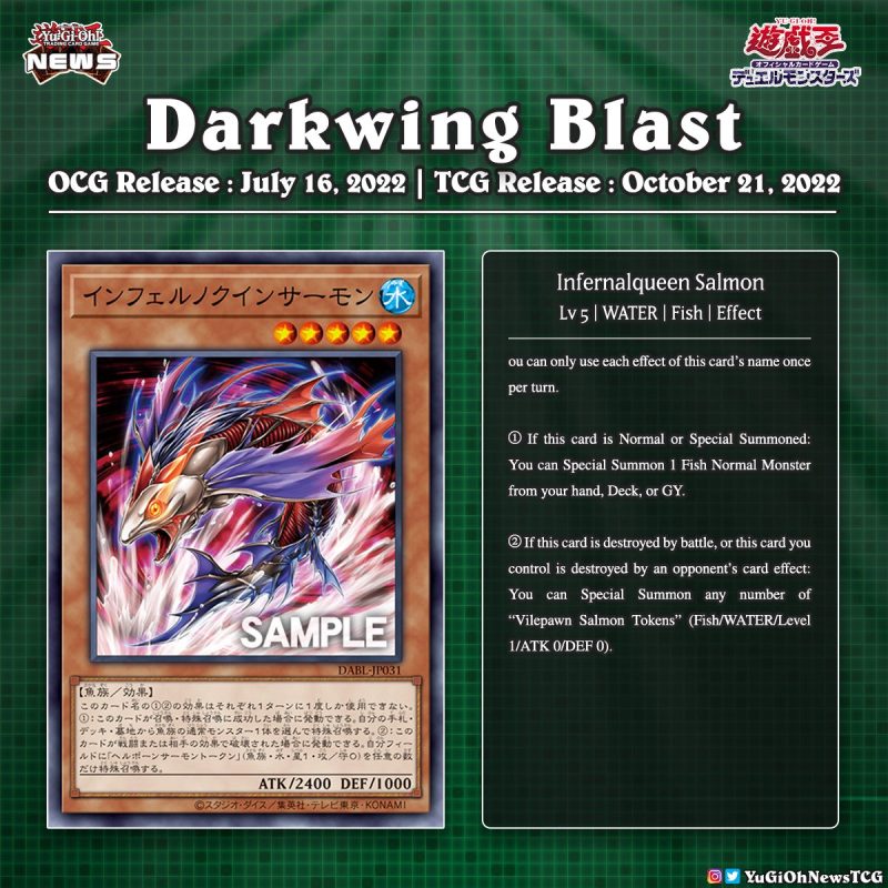 ❰𝗗𝗮𝗿𝗸𝘄𝗶𝗻𝗴 𝗕𝗹𝗮𝘀𝘁❱The upcoming core set “Darkwing Blast” will include a new fish ...