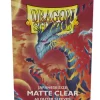 Dragon Shield Japanese Size Matte Clear Outer Sleeves (60-Pack)
