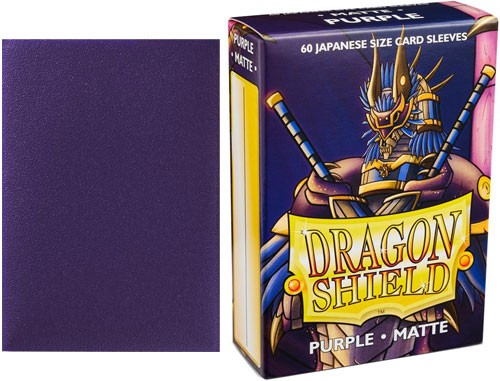 Dragon Shield 60ct Deck Protector Mini Matte Purple