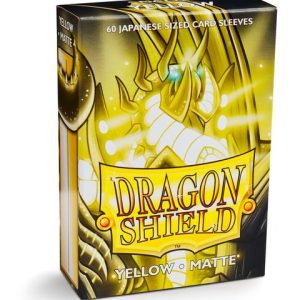 Dragon Shield 60ct Deck Protector Mini Matte Yellow