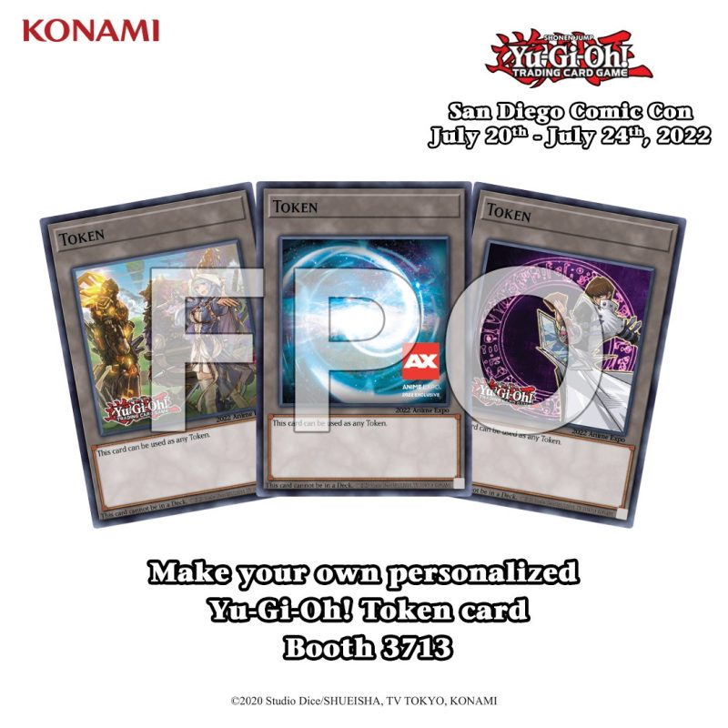Duelists: Attending #SDCC2022? Visit us at the KONAMI Booth #3713 to create your...