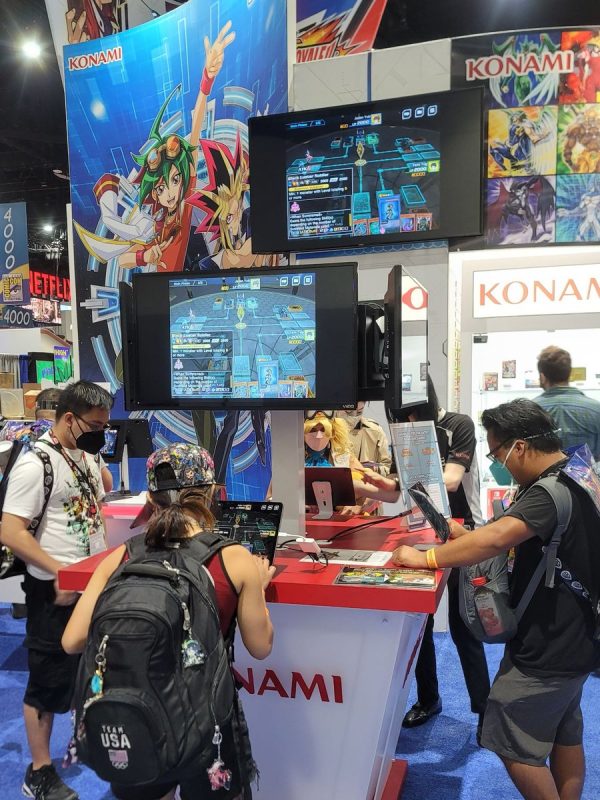 Exclusive only at #SDCC2022, come demo the all-new Yu-Gi-Oh! CROSS DUEL game bef...