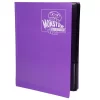 9 Pocket Matte Purple Card Binder