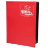 9 Pocket Matte Red Card Binder