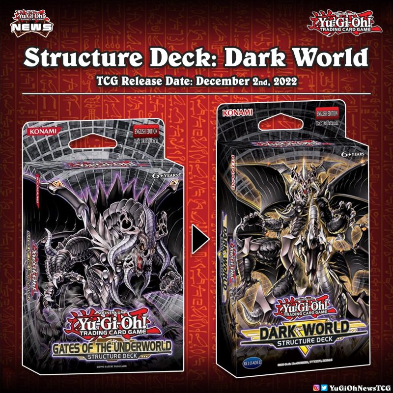 ❰𝗦𝘁𝗿𝘂𝗰𝘁𝘂𝗿𝗲 𝗗𝗲𝗰𝗸 𝗗𝗮𝗿𝗸 𝗪𝗼𝗿𝗹𝗱❱Are you ready for the new Structure Deck “Dark World...