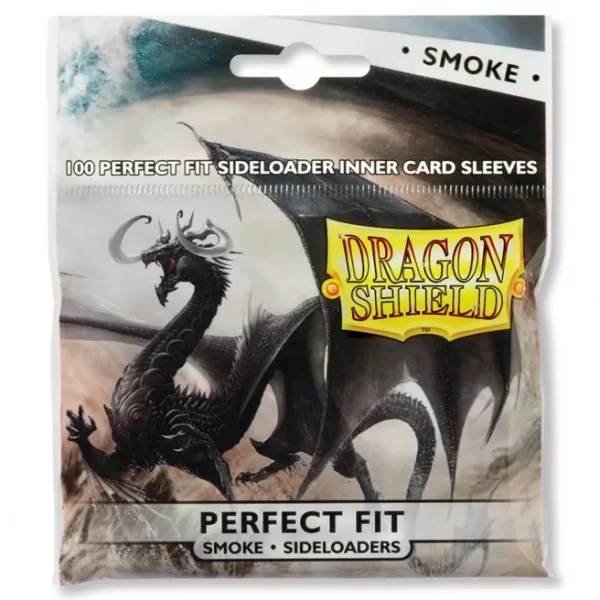 Dragon Shield Perfect Fit Sideloaders - Smoke (100-Pack)