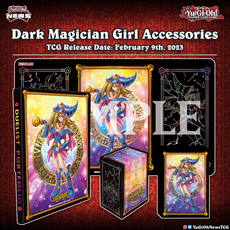 ❰𝗧𝗖𝗚 𝗔𝗰𝗰𝗲𝘀𝘀𝗼𝗿𝗶𝗲𝘀❱Fall in love with the official Yu-Gi-Oh! TCG Dark Magician Gir...