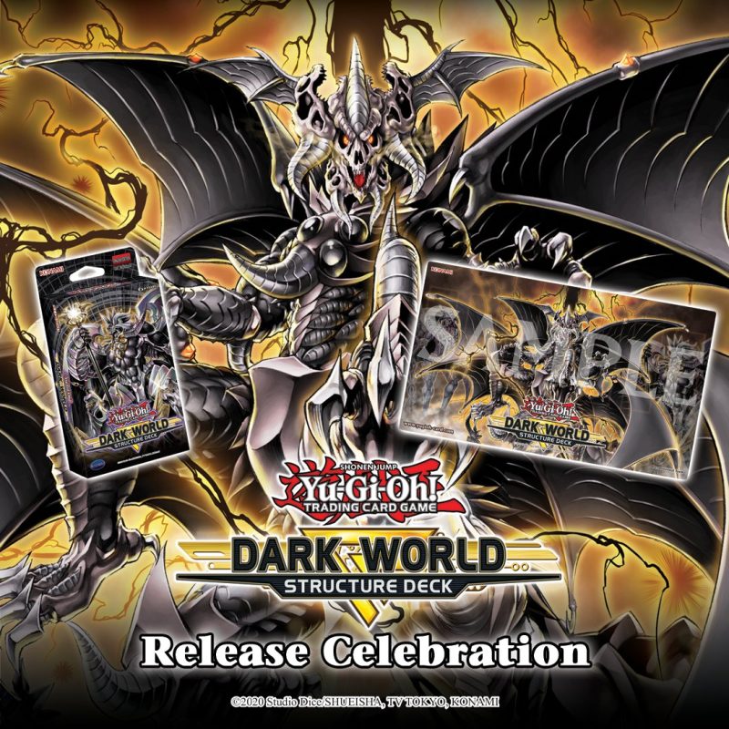 Darkness returns this winter with the brand-new Structure Deck: Dark World! Sa...