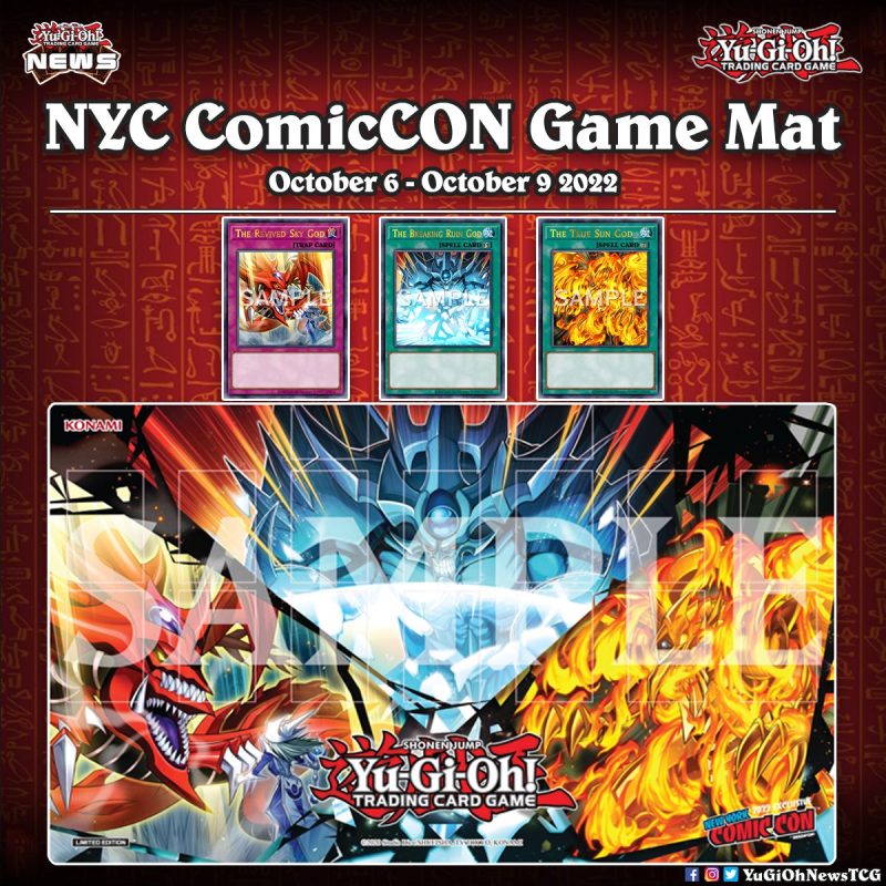 ❰𝗡𝗬𝗖 𝗖𝗼𝗺𝗶𝗰𝗖𝗼𝗻❱This is the exclusive Game Mat you can get in the upcoming NYC Co...