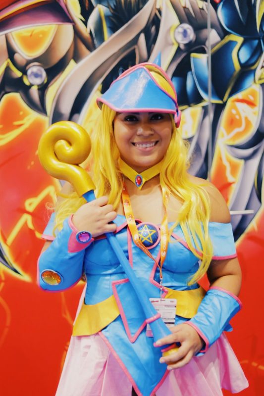 Dark Magician Girl has been spotted at #NYCC KONAMI Booth #2019! #NYCC22 ...