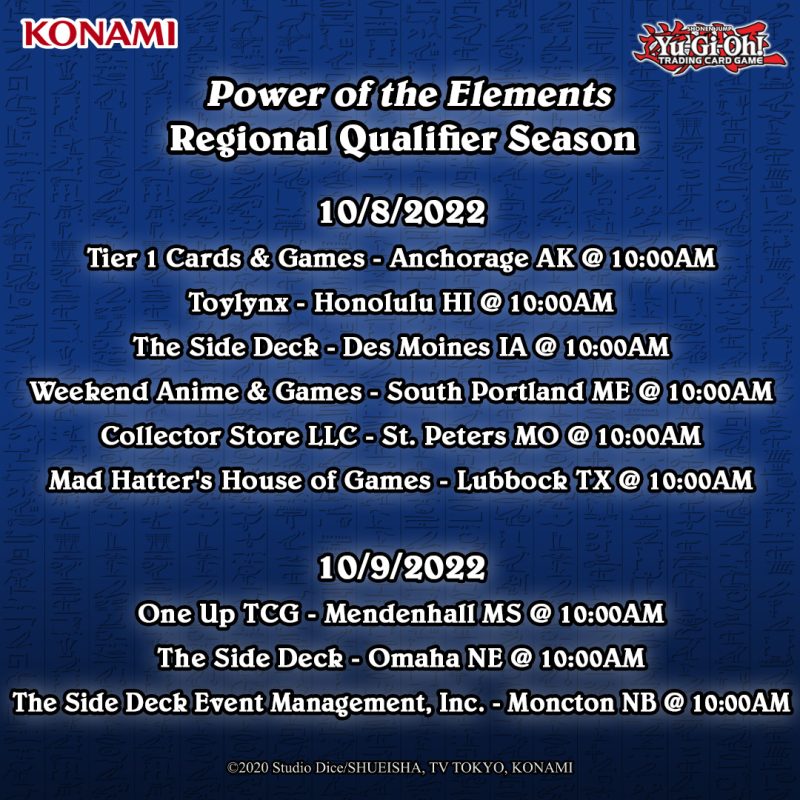 Regional Qualifiers for the Power of the Elements are this weekend! Join a comp...