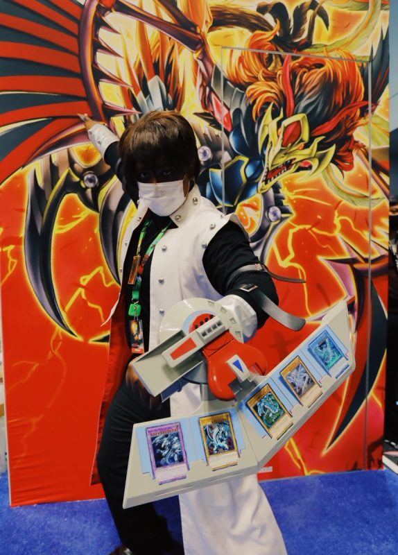 Seto Kaiba spotted at #NYCC KONAMI Booth #2019 looking to Duel! #NYCC22 ...