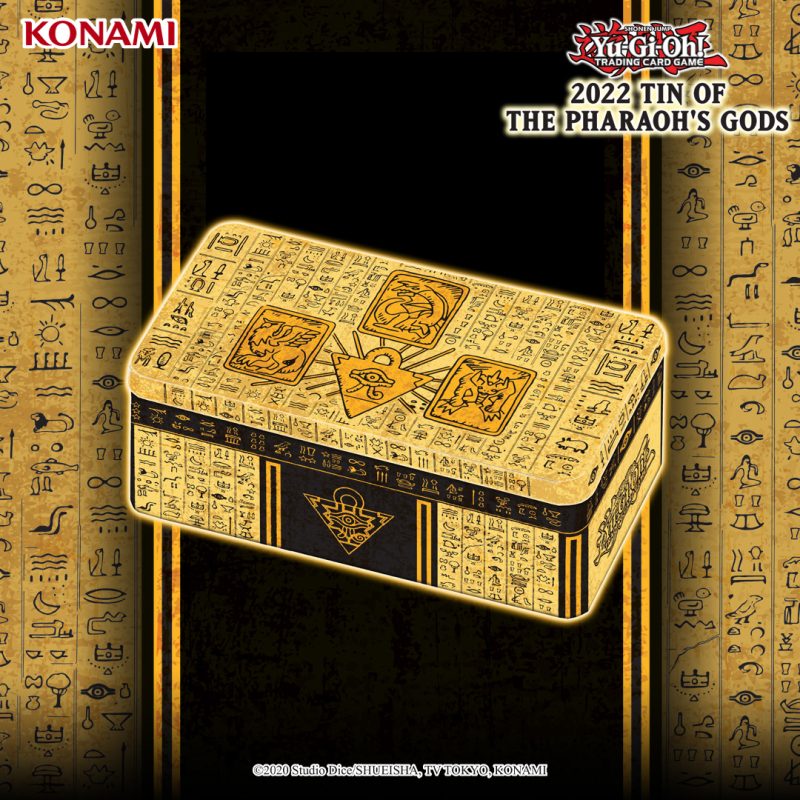 The #YuGiOhTCG 2022 Tin of the Pharaoh's Gods has been featured and chosen as a ...