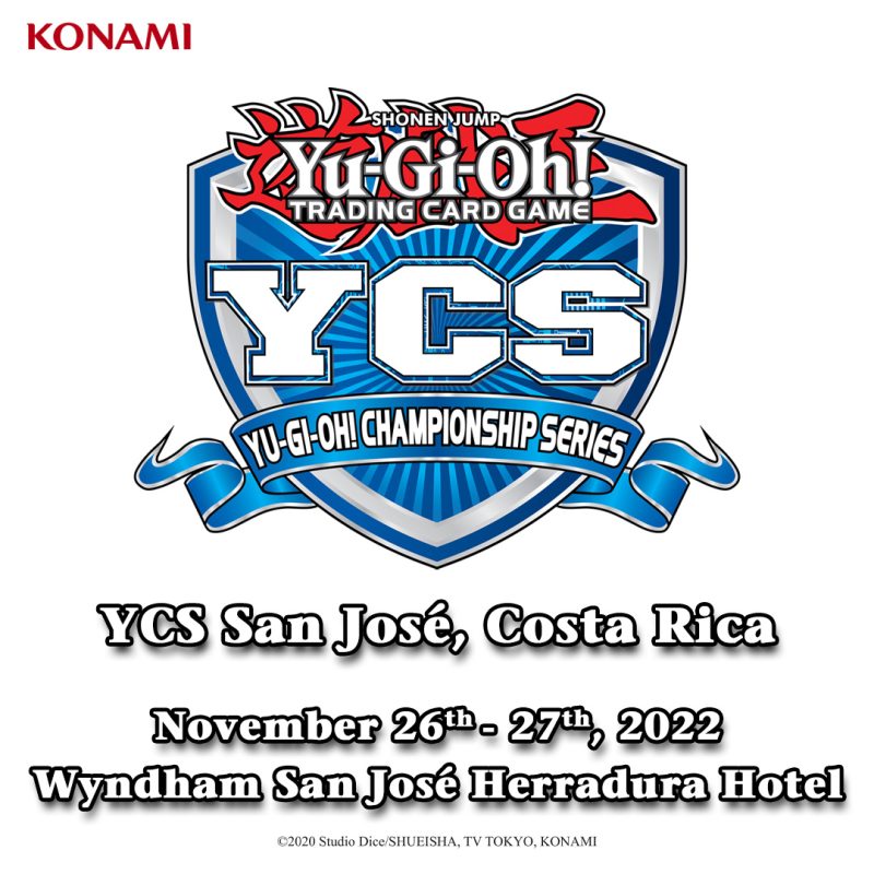 Pre-registration for YCS San Jose, Costa Rica Main Event starts Friday, November...