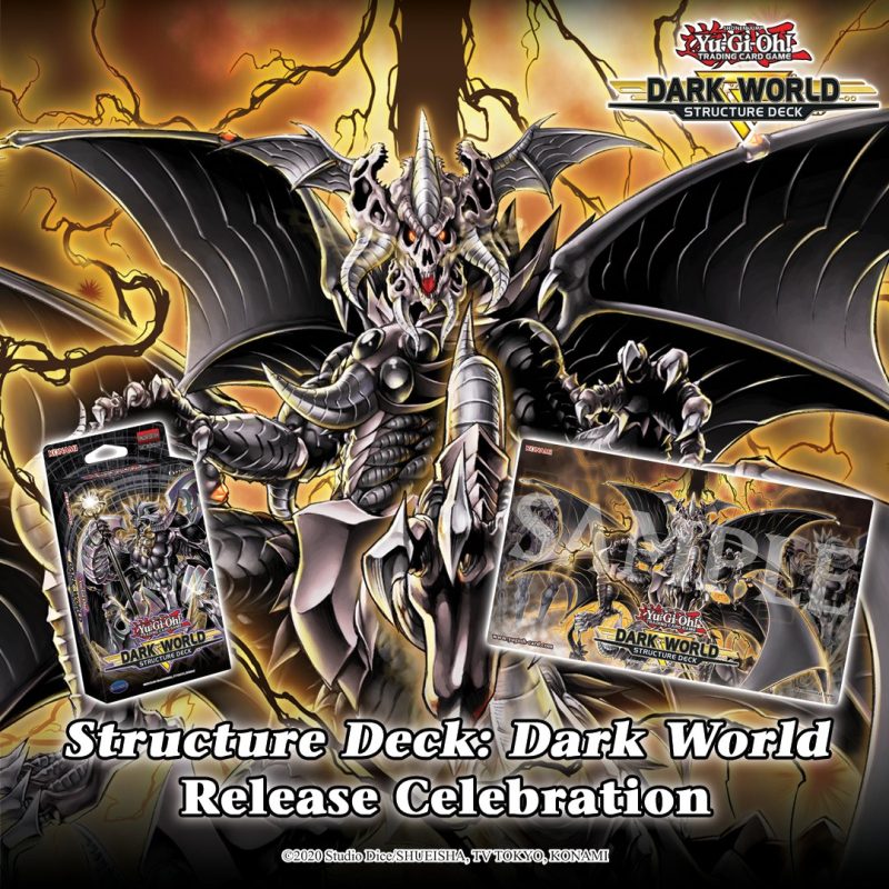 The Structure Deck: Dark World Release Celebration is happening this weekend!J...