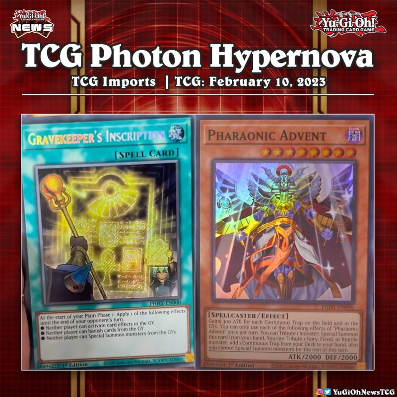 ❰𝗣𝗵𝗼𝘁𝗼𝗻 𝗛𝘆𝗽𝗲𝗿𝗻𝗼𝘃𝗮❱More TCG Imports from the upcoming TCG set Photon Hypernova...