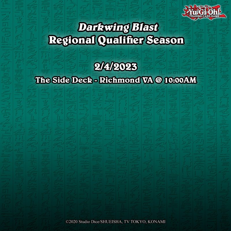 The last WCQ Regional Qualifiers for Darkwing Blast are this weekend!Join a co...