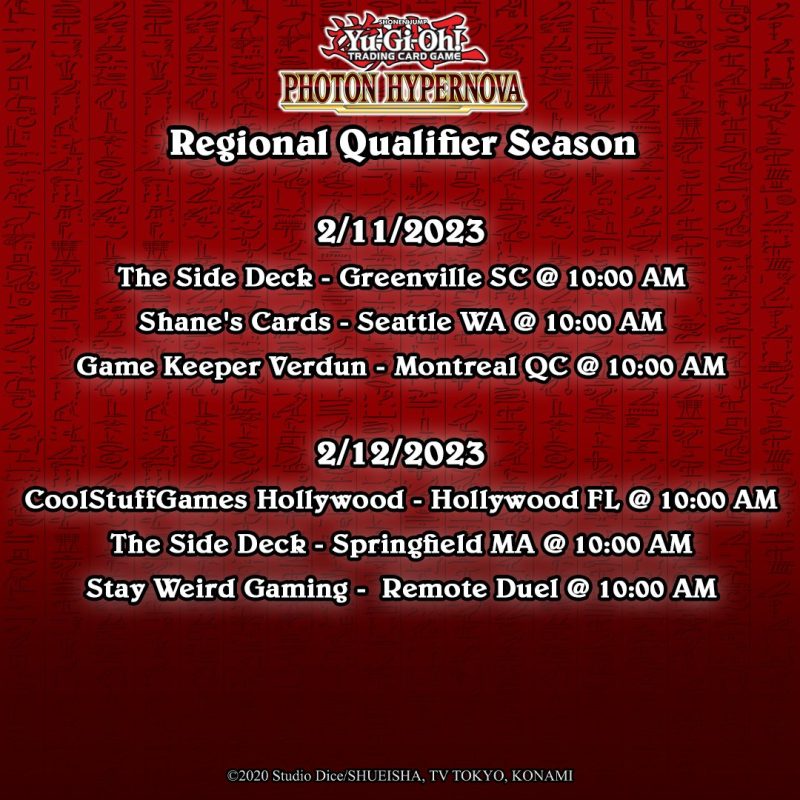 WCQ Regional Qualifiers for Photon Hypernova start this weekend!  Join a compe...