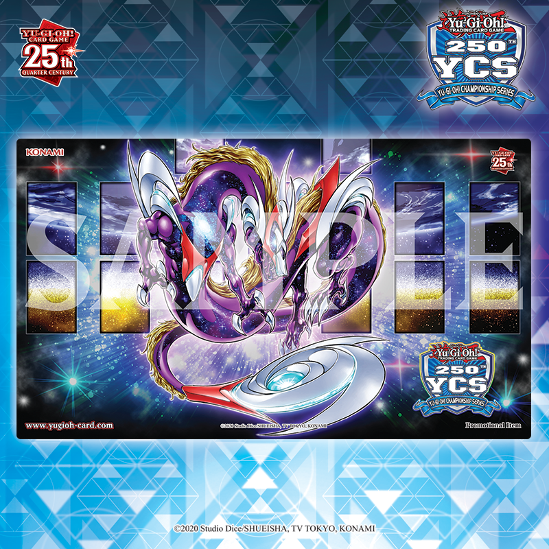 Here's a sneak peek of the 250th YCS Top Cut Game Mat! Don't miss out and regist...